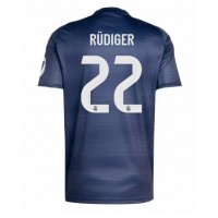 Real Madrid Antonio Rudiger #22 Vonkajší futbalový dres 2025-26 Krátky Rukáv